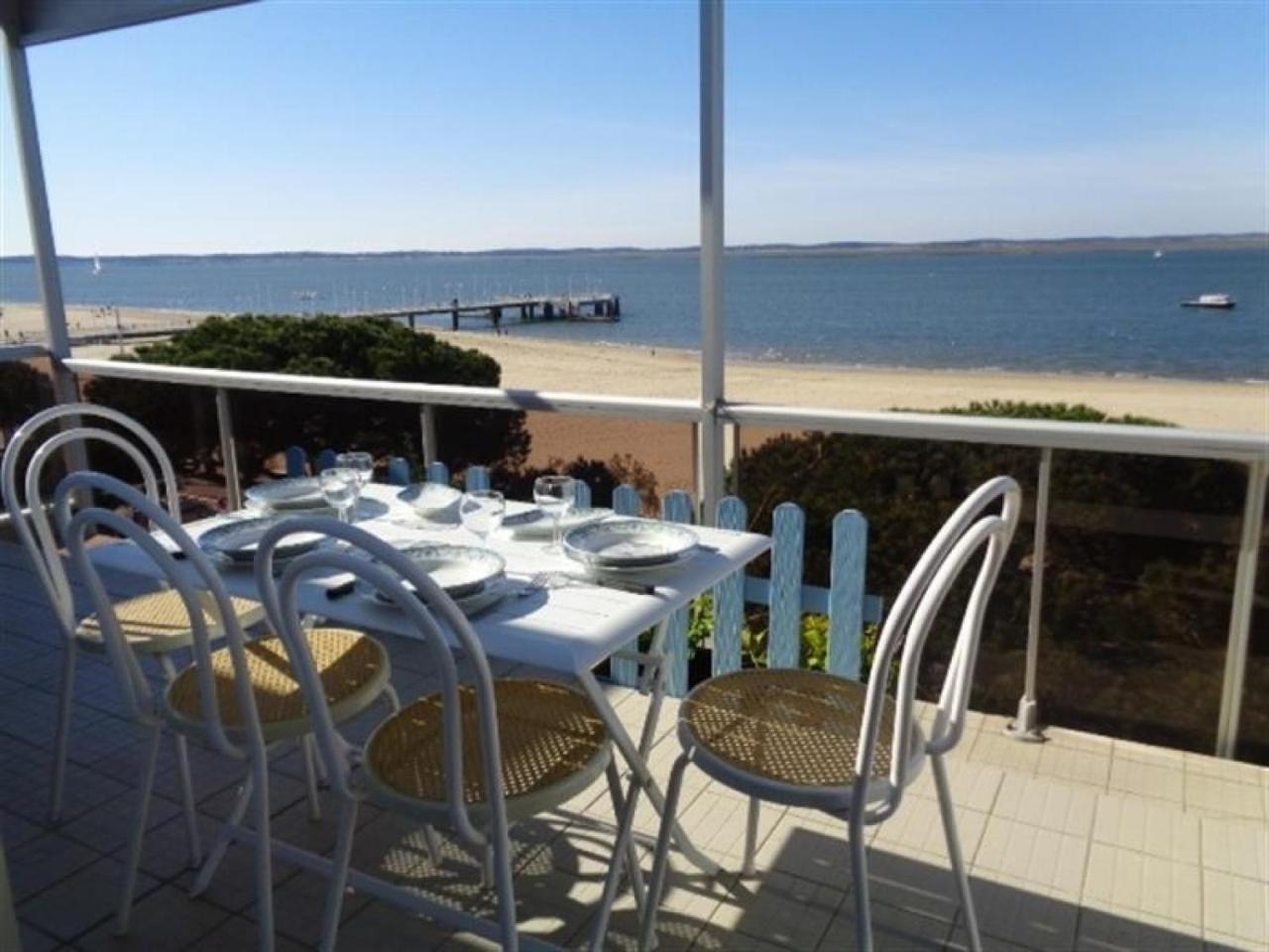 Appartement T3 Au Centre D'Arcachon Avec Vue Mer, Terrasse Et Parking Securise - Fr-1-374-74 외부 사진